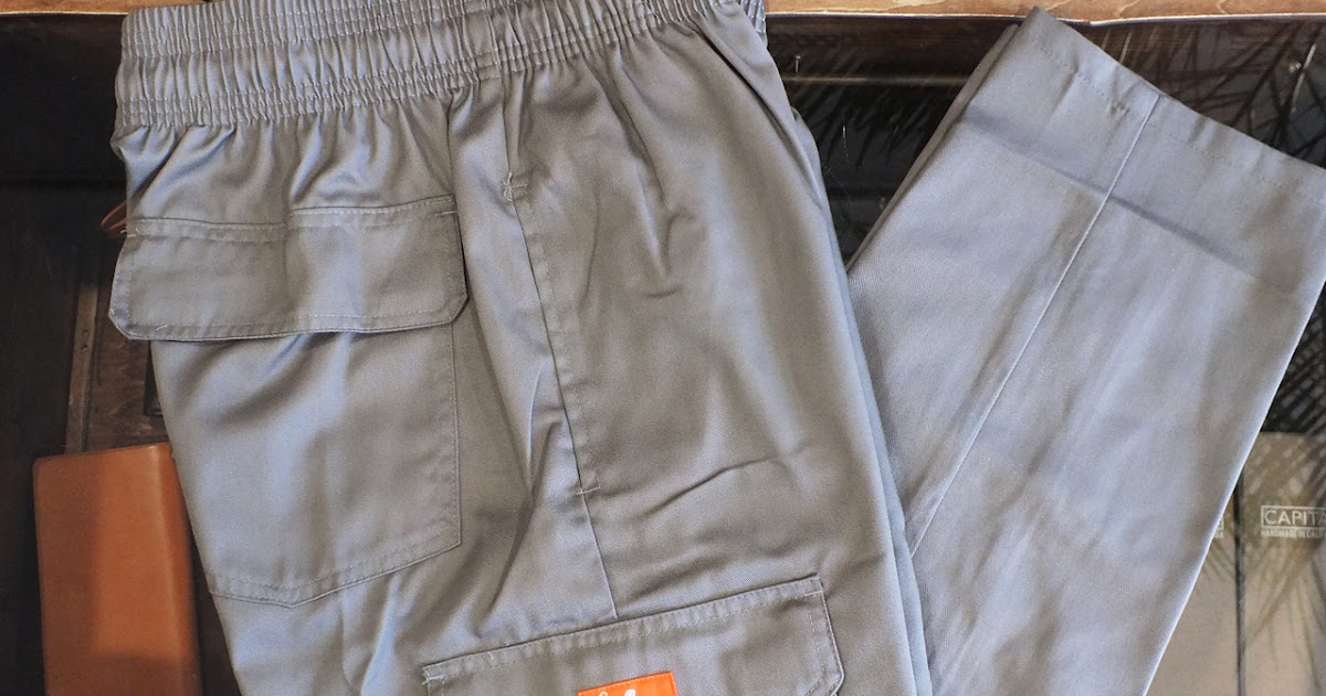 COOKMAN LOS ANGELES CALIFORNIA CHEF CARGO PANTS GRAY