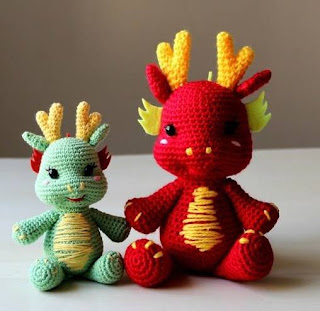 PATRON GRATIS DRAGON AMIGURUMI 38080