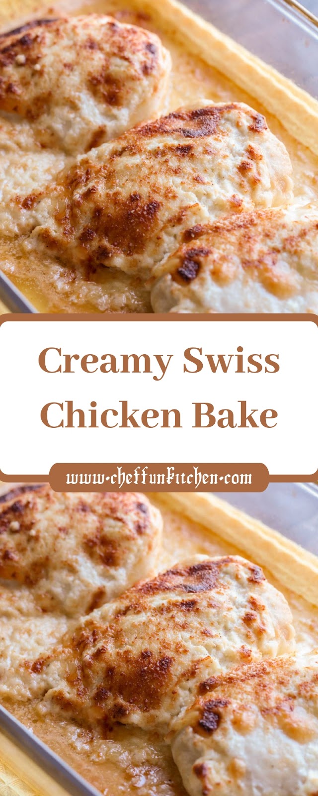 Creamy Swiss Chicken Bake Creamy Swiss Chicken Bake