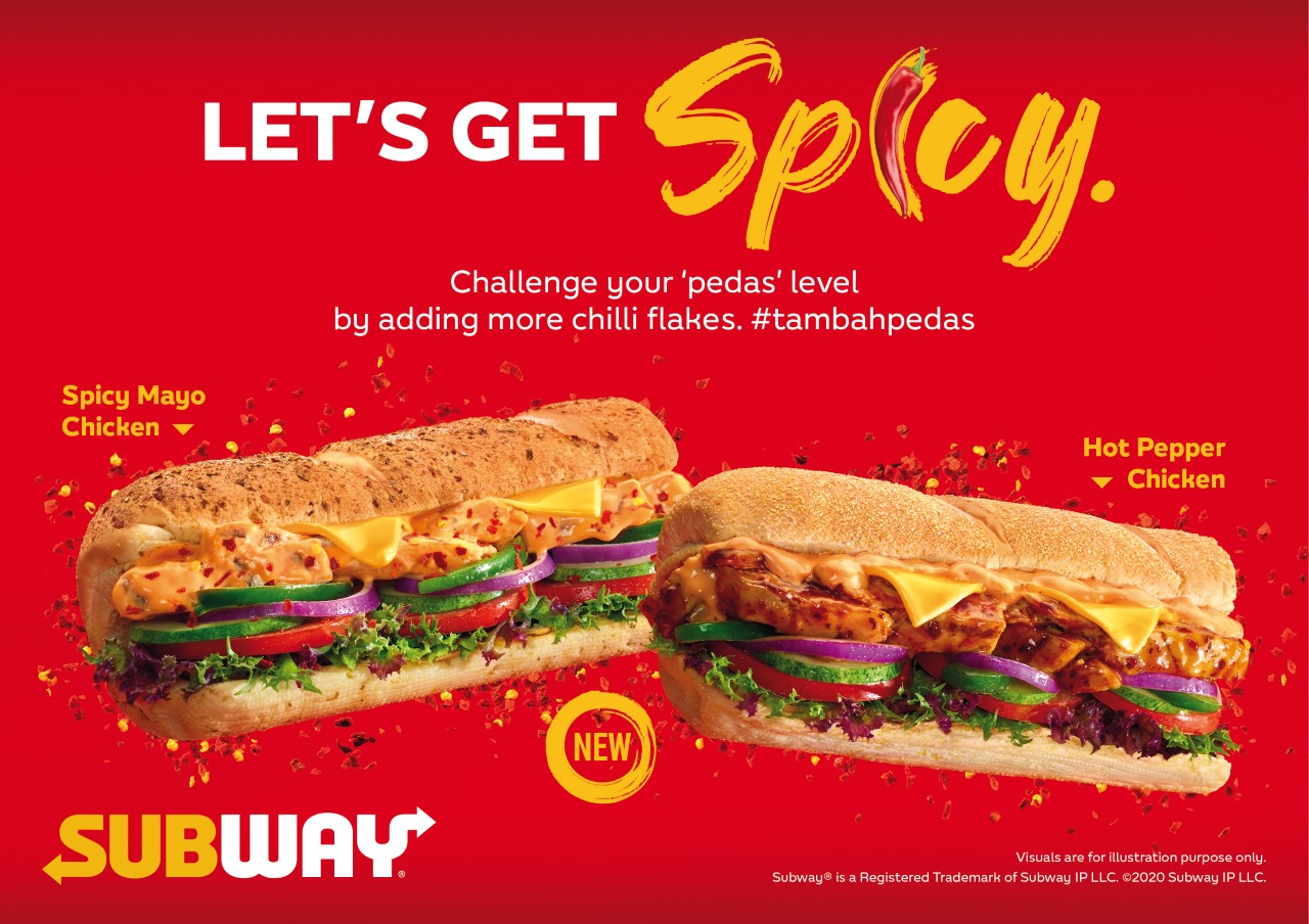 Betty's Journey SUBWAY® MALAYSIA INVITES MALAYSIANS TO GO SPICY AND 