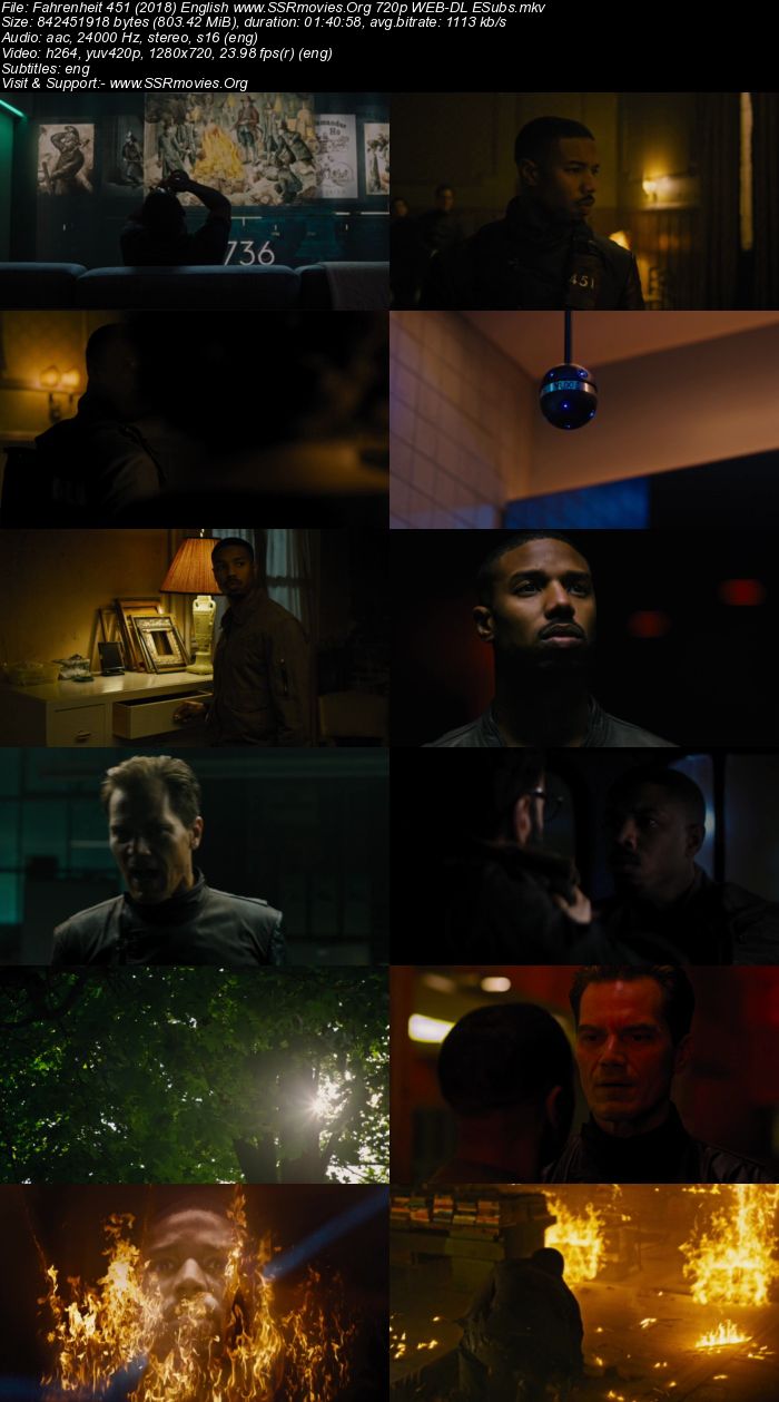 Fahrenheit 451 (2018) English 720p WEB-DL