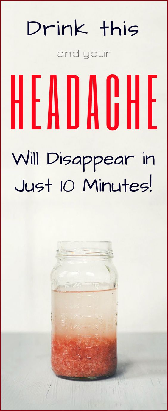Drink this WATER and Your Headache Will go Away in Just 10 Minutes