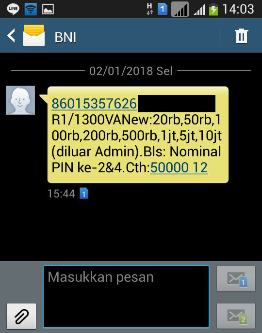 Cara Membeli Token Listrik Lewat Sms Banking Bni Jagoan Kode