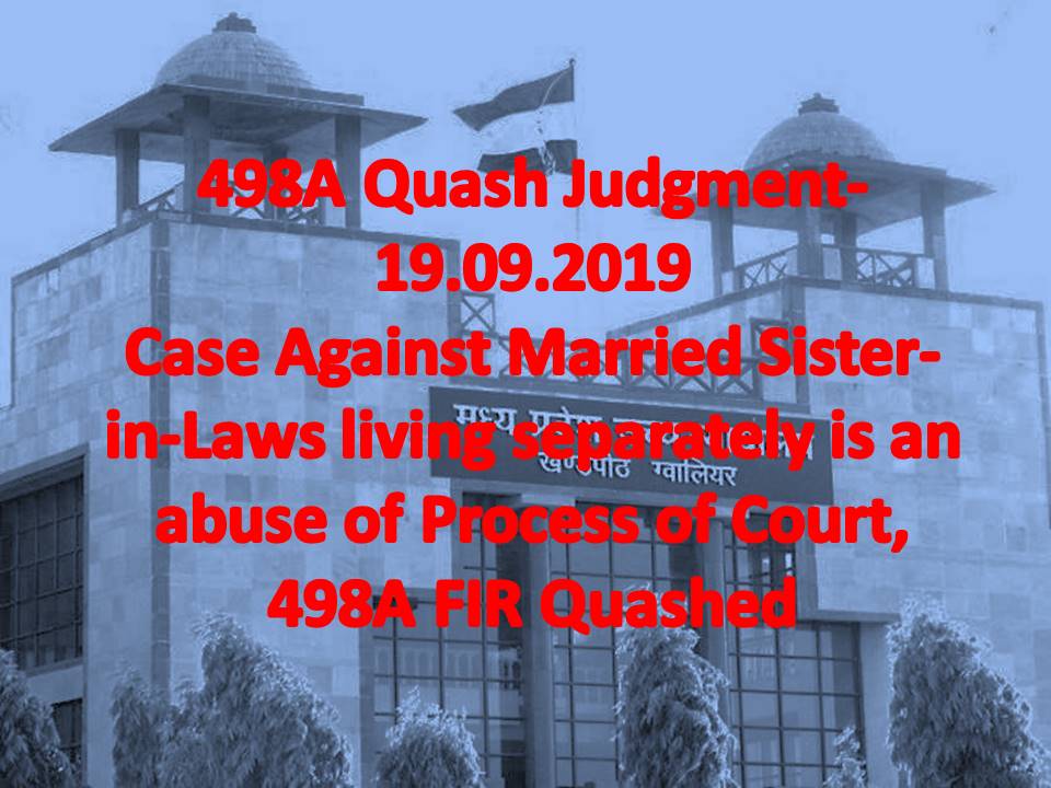 498a latest judgements 2019