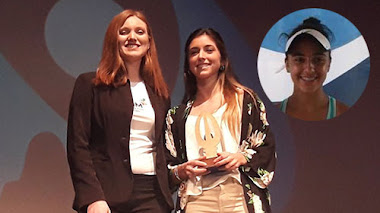 Juliana Rodríguez ganó el Premio Charrúa 2019 en Tenis