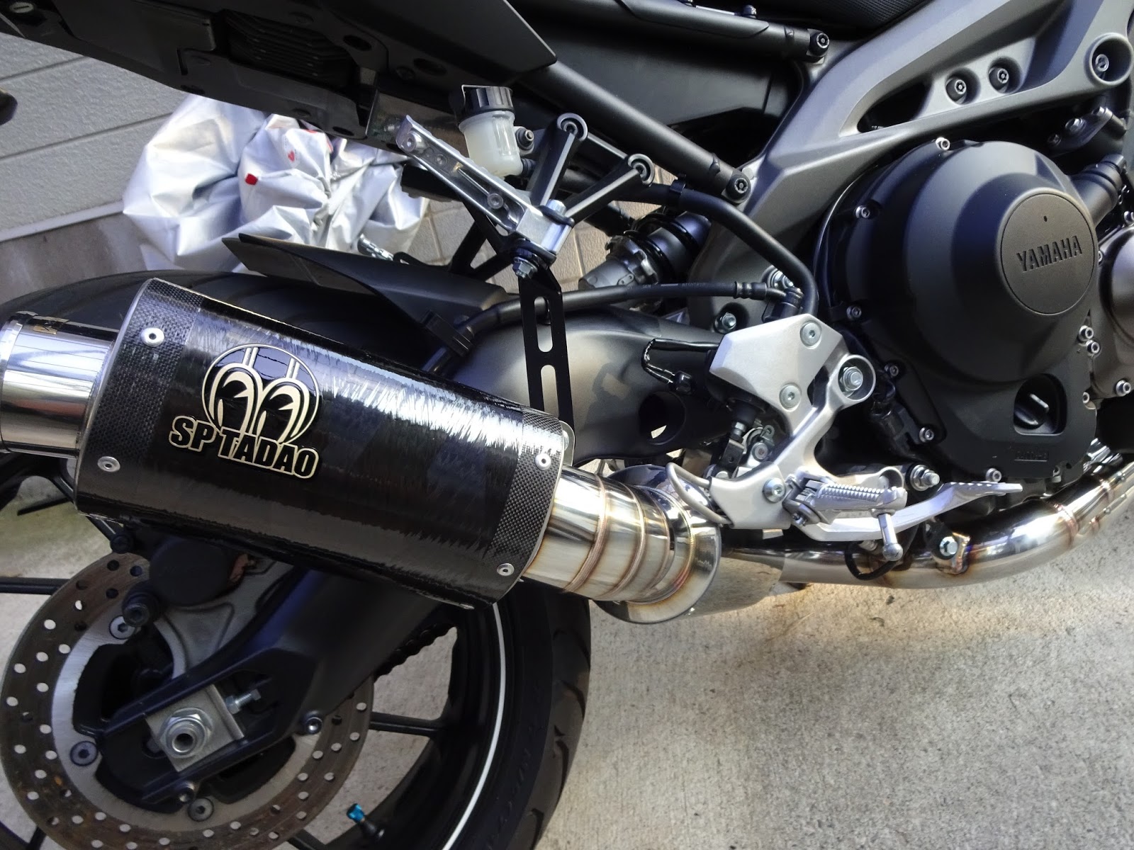 ８０'９０'今どきの旧車たち: 2014年式 ヤマハ MT-09 SP忠男マフラー