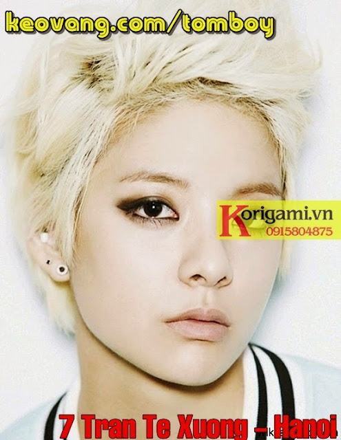 KIỂU TÓC NGẮN TOMBOY ĐẸP DÀNH CHO GƯƠNG MẶT TRÒN MŨM MĨM