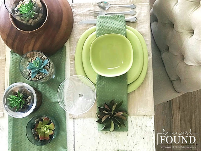 decorating with succulents, succulents, cacti, boho decor, boho style, home decor, diy, diy home decor, fall home decor, fall decorating, tablescapes, fall tablescape, entertaining, party decor, faux succulents,  tutorial, crafting, salvaged upcycled, repurposed, trash to treasure, fall, transitional
