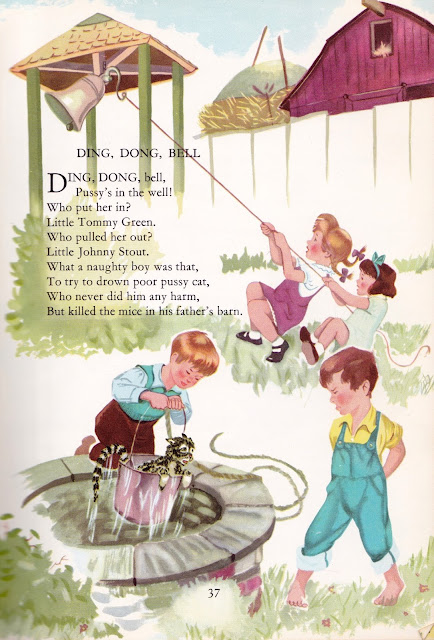 "Childrcraft: Poems of Early Childhood," edited by J. Morris Jones, illustration by William Moyers, 1954