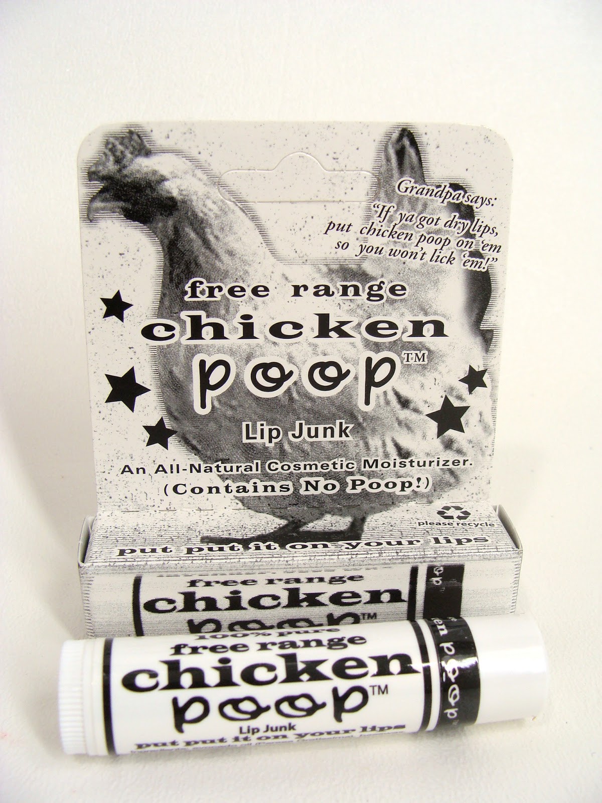 Switching To Natural Lip Balm Chicken Poop Product Review