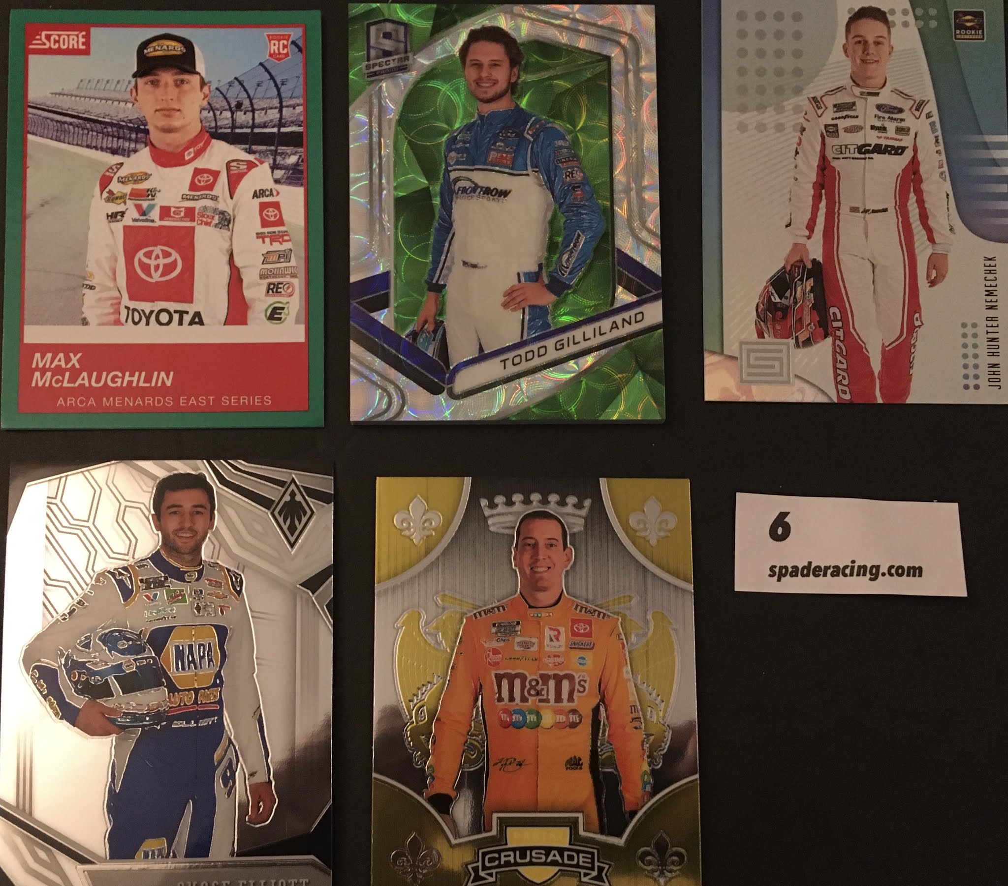 Spade Racing 2020 Panini Nascar Chronicles Cards Unboxing PACK 6 of 24