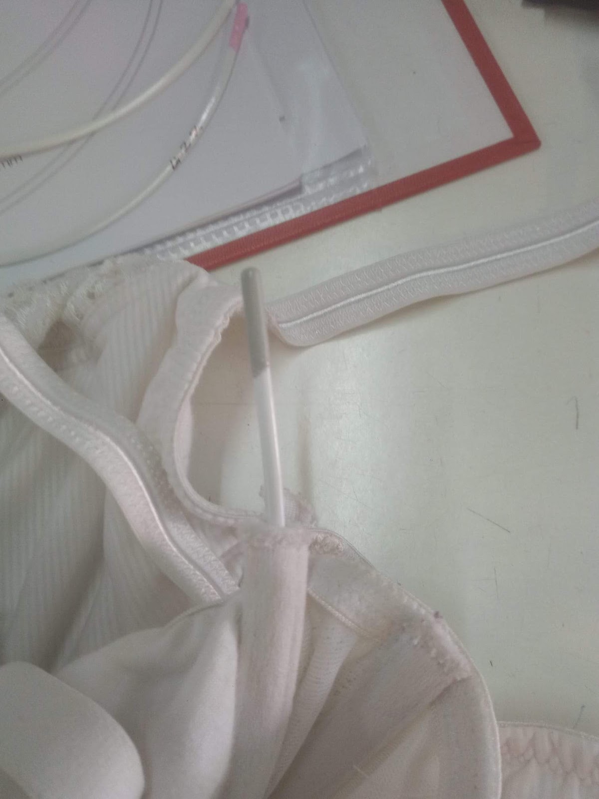 How to convert a bra to front fastening. Jane's Foundations
