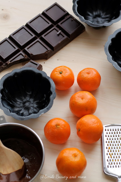tortino di cioccolato al mandarino