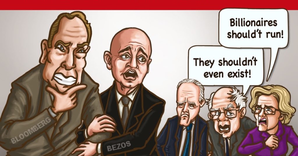 The UnPolitics Billionaires running for president . Not a good Idea