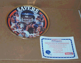 Gale Sayers Sports Impressions plate