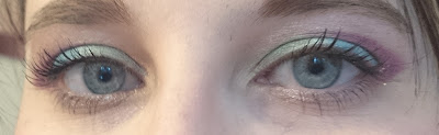 AMU Makeup Revolution Redemption Palette Mermaids vs Unicorn: Little Unicorn Eye Makeup 