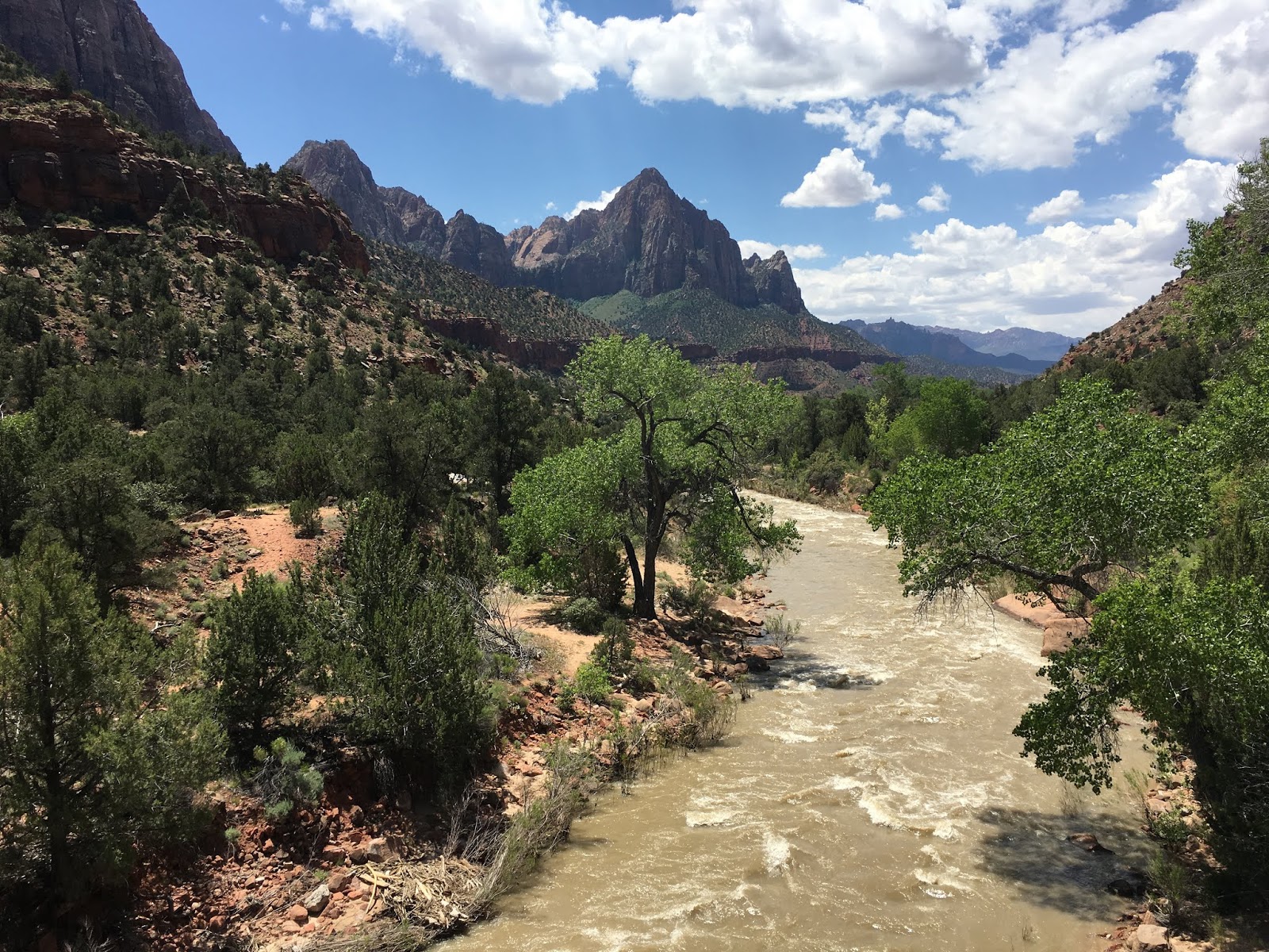Running Routes Zion National Park Pa'rus Trail Running Route