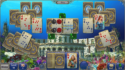 Jewel Match Atlantis Solitaire 2 Collectors Edition Game Screenshot 1