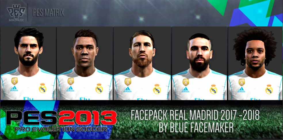 Ultigamerz Pes 2013 Facepack Real Madrid 2017 2018