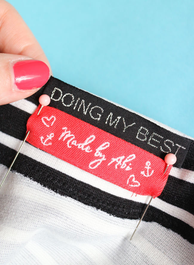 Design Your Own Cute & Colourful Woven Labels with Dortex Labels