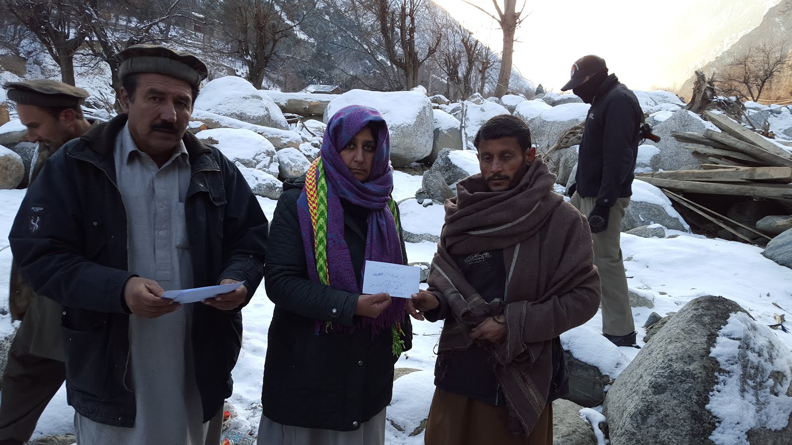 AHF RELIEF AID FOR BUMBURATE VALLEY OF CHITRAL