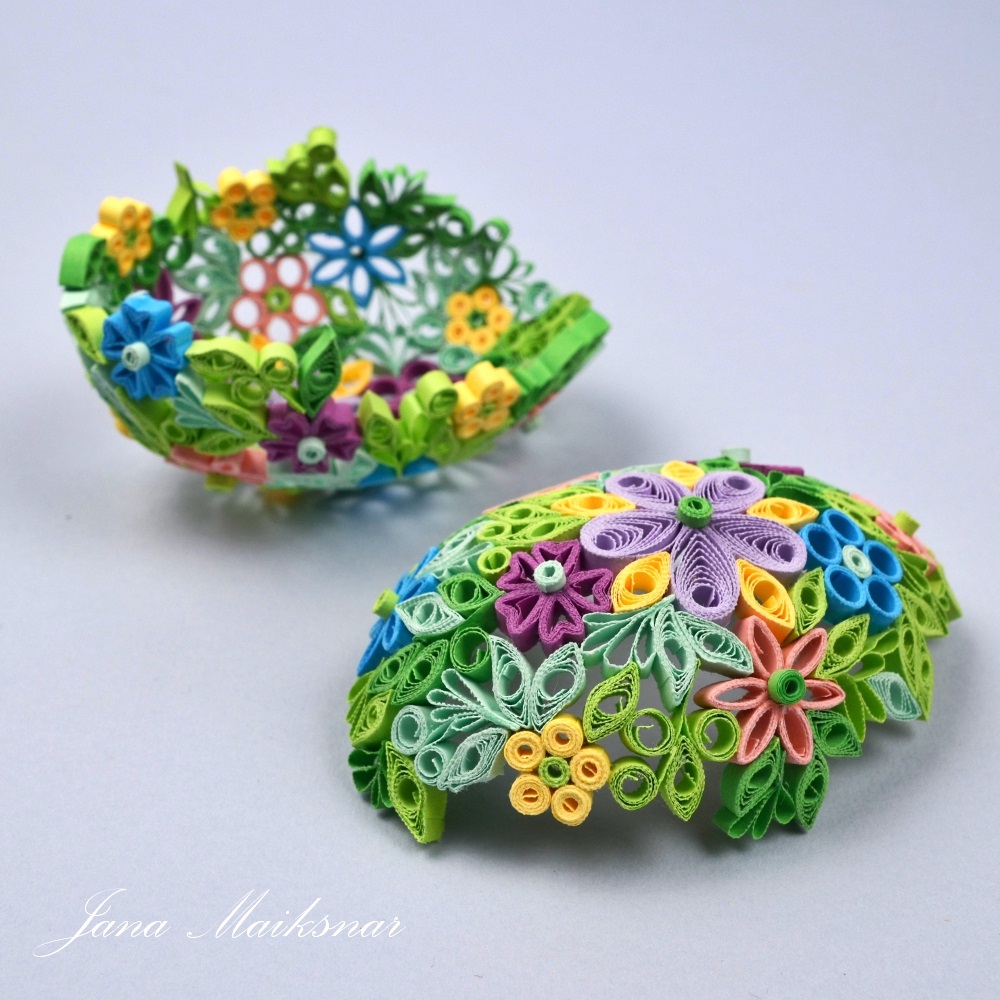 KUFER z artystycznym rękodziełem Quilling dzisiaj