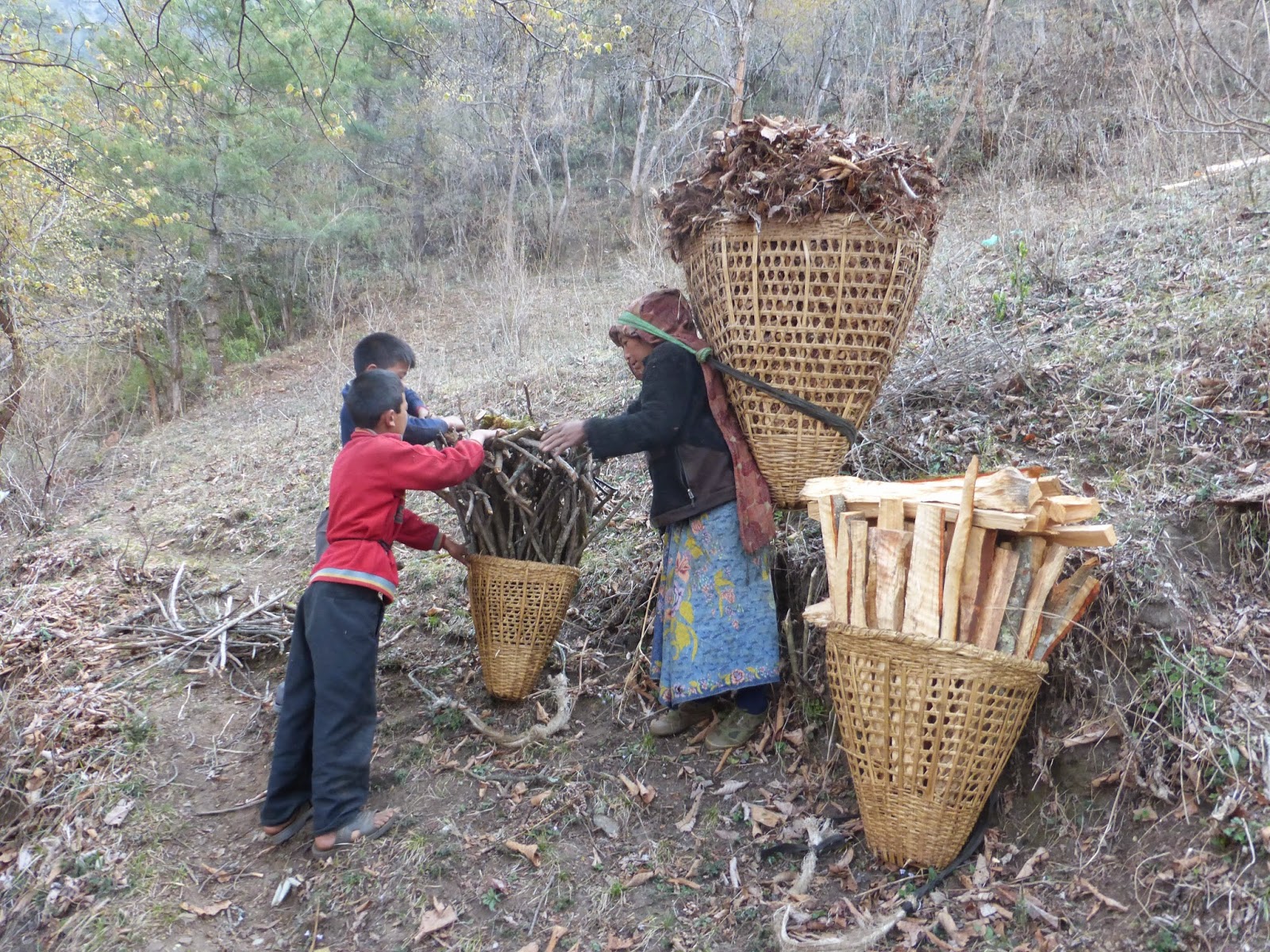 Doko “A traditional Nepalese Bamboo Basket“ About Kurseong Hill Diaries