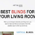 Best Blinds For Your Living Room #infographic