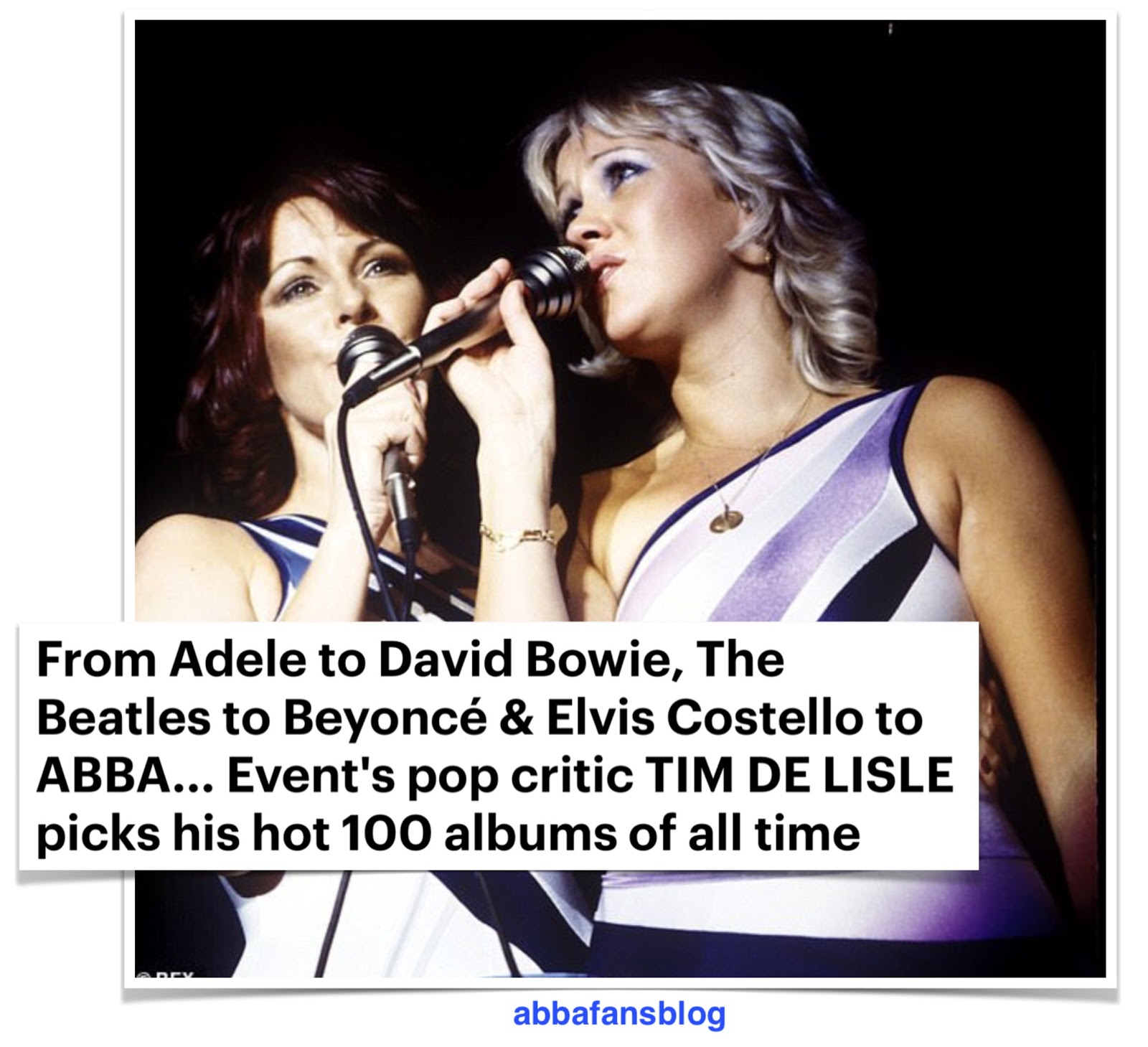 ABBA Fans Blog Abba Article