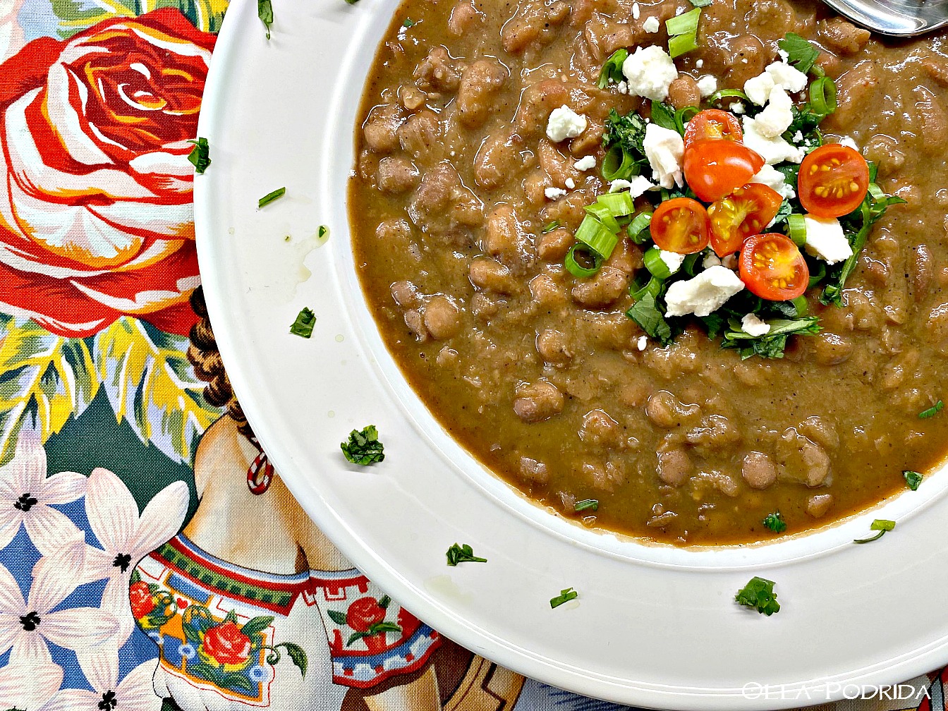 OllaPodrida Slow Cooker Spicy Pinto Beans