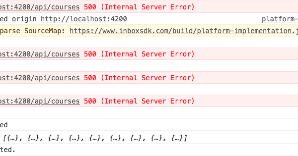 Angular 8 Error handling