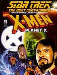 Star Trek: The Next Generation/X-Men: Planet X Comic