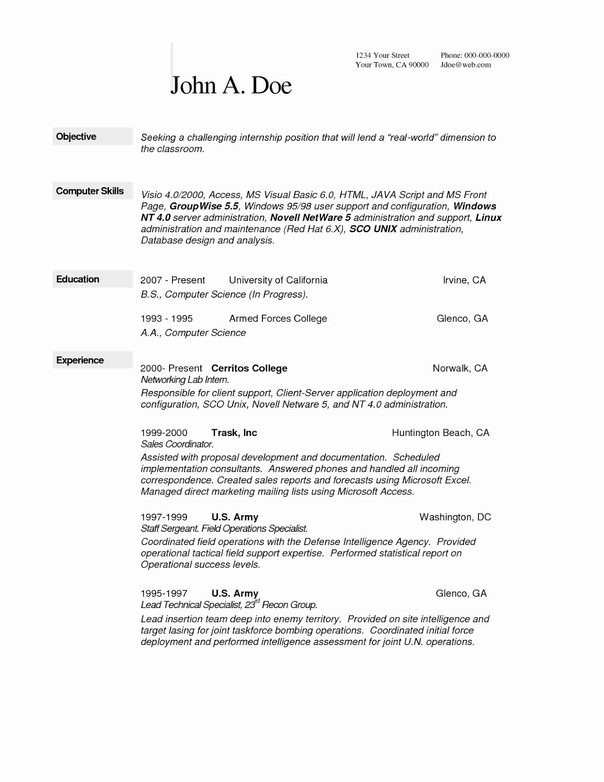academic resume sample 2019 academic cv samples 2020 resume 2020 example