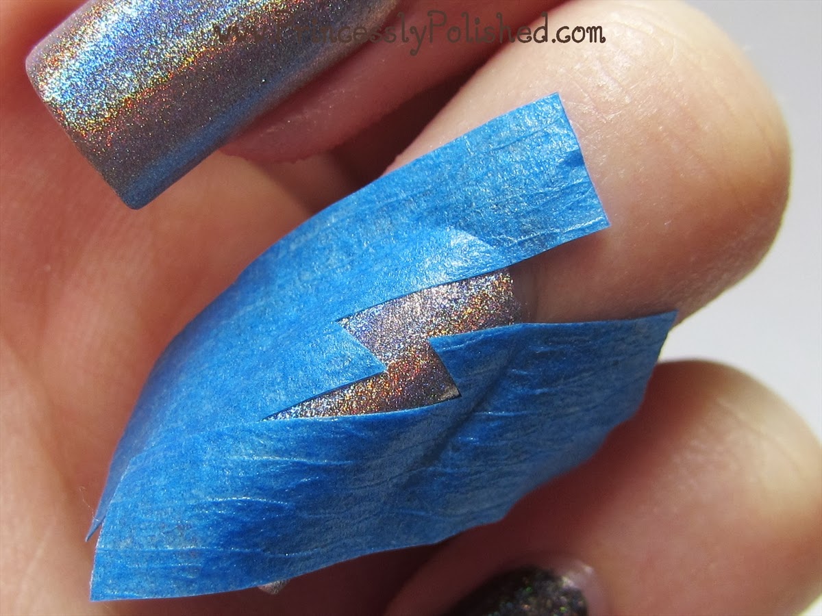 Princessly Polished: Color Club: Beyond and Harp On It with Tape ...