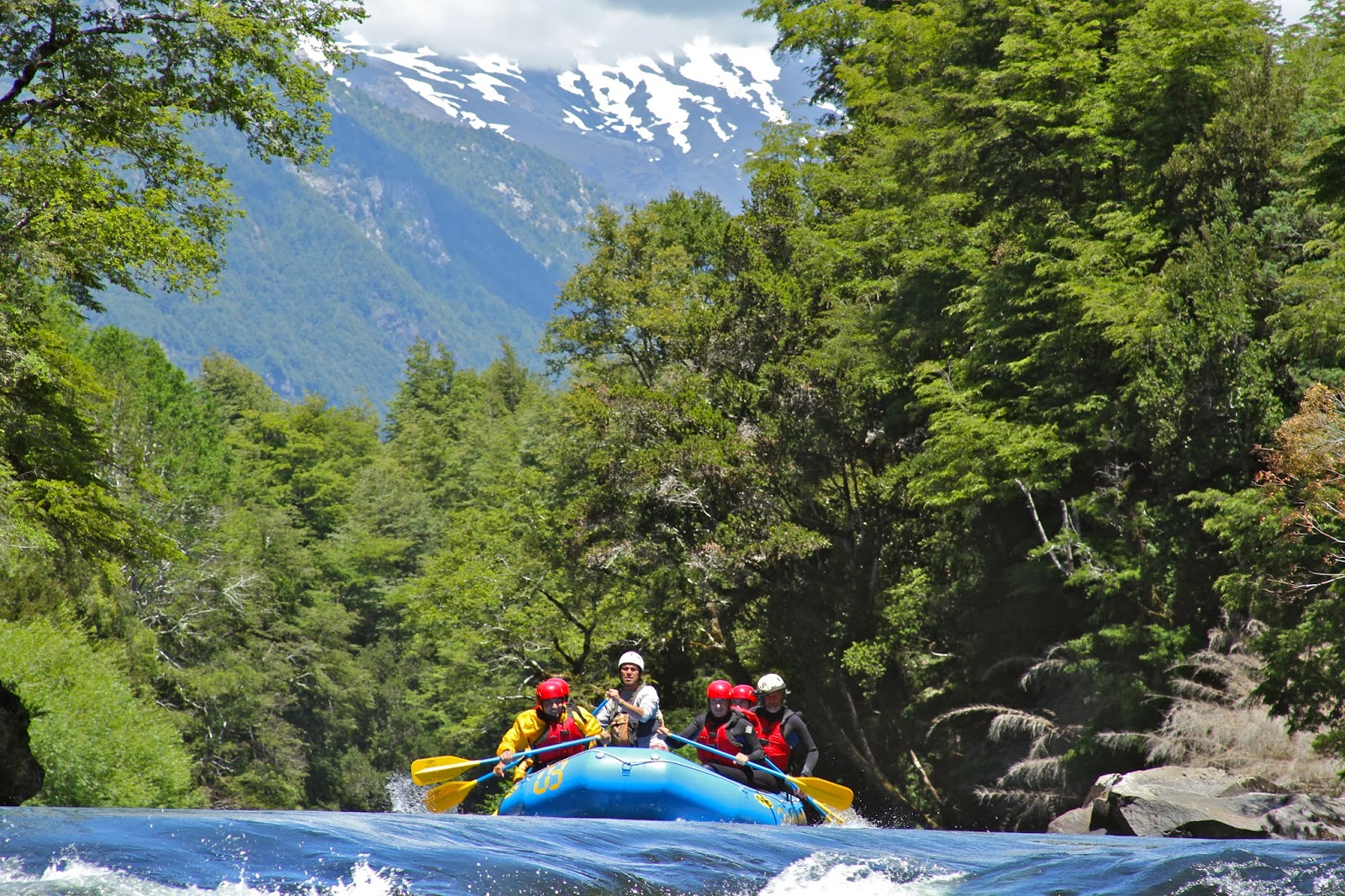 Soy Solo Deportes: Rafting en el Río Trancura - Pucón - Chile - 4-1-2014