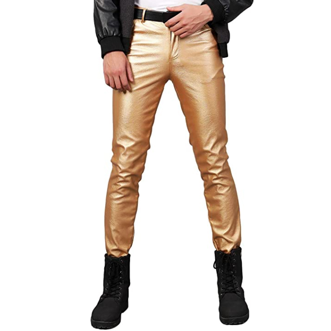 Gold Pants Mens