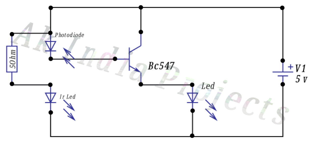 Make a Simple proximity sensor At Home // Using Transistor