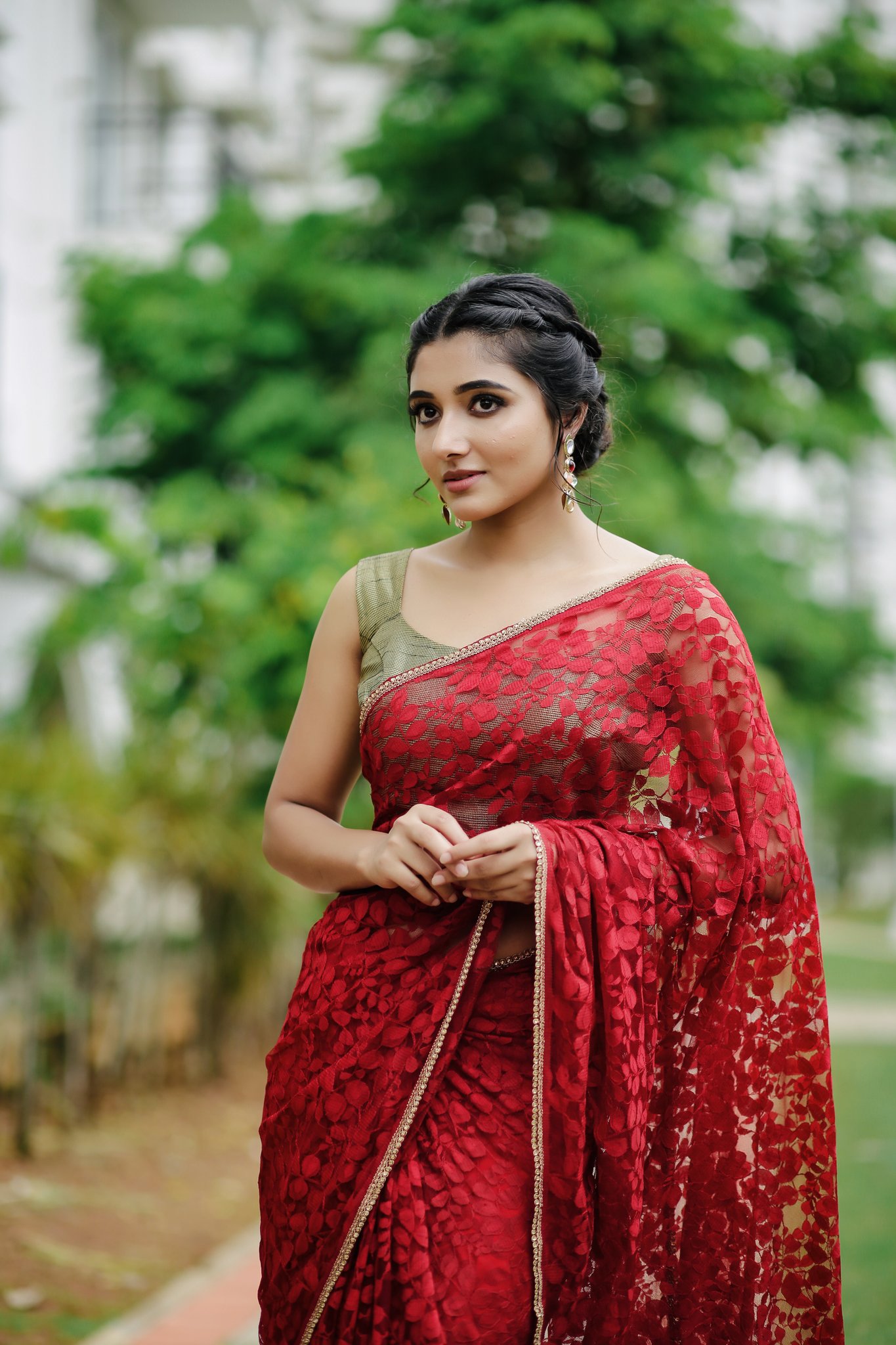 Actress Mirna Menon In Saree Photos Navel Queens Actress Mirna Menon In Saree Photos Navel Queens