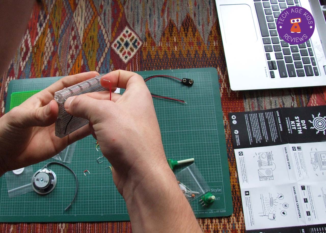 Make your own Music with DIY Synth Kit Tech Age Kids Technology for