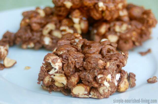Weight Watchers No Bake Chocolate Peanut Butter Squares