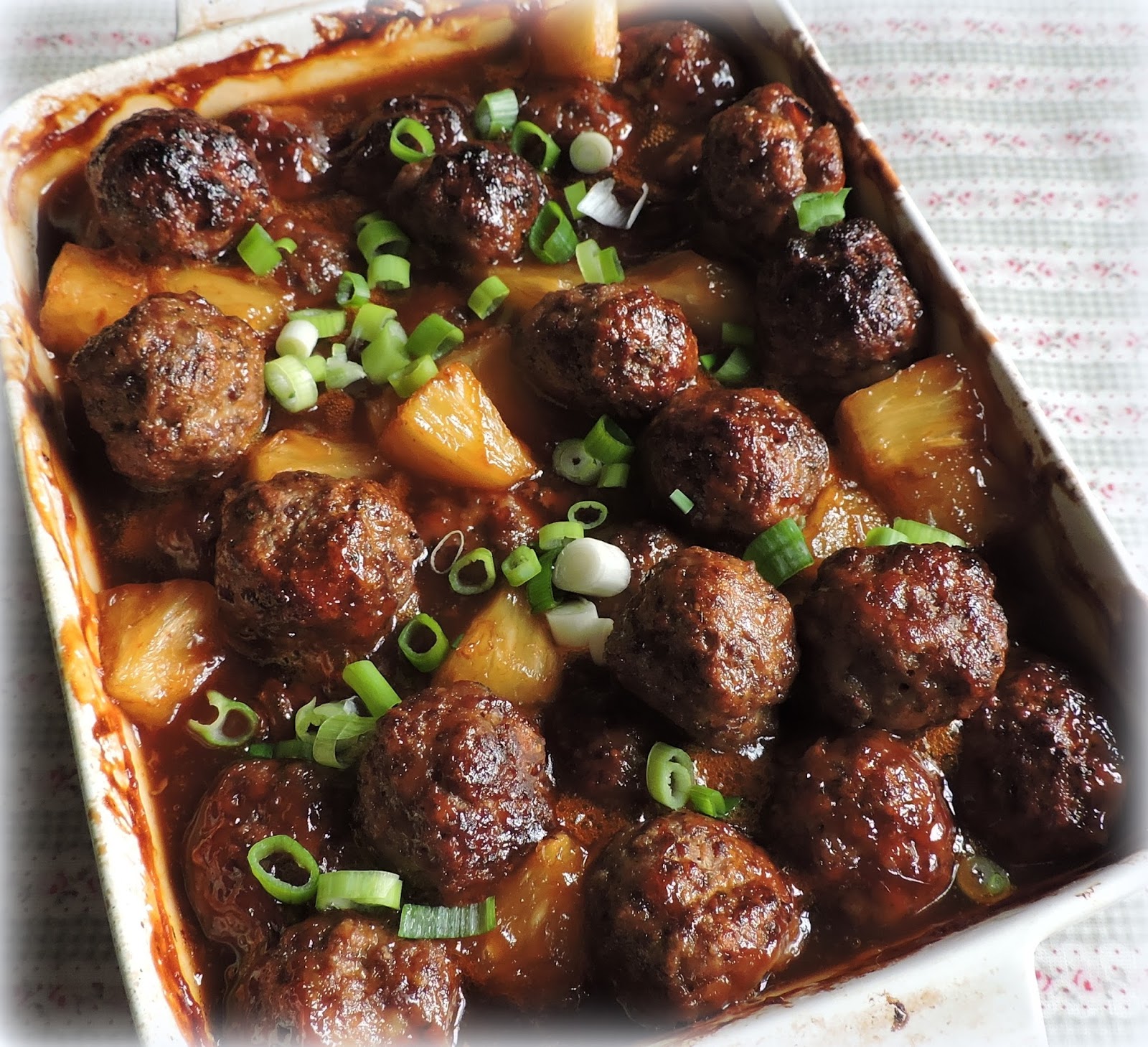 The English Kitchen Sweet and Sour Meatballs