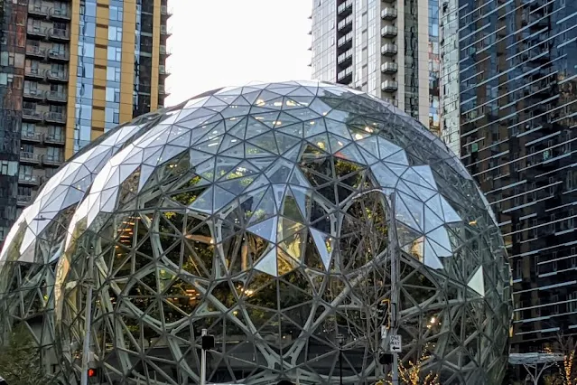 One day in Seattle: Amazon Sphere (aka Jeff's Balls)