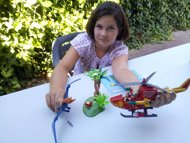 Helicóptero con Pterosaurio- Playmobil 9430
