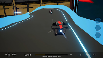 Cygnus Pizza Race Game Screenshot 3