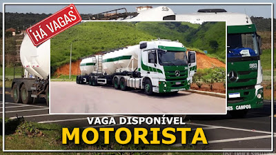 vaga para motorista carreteiro