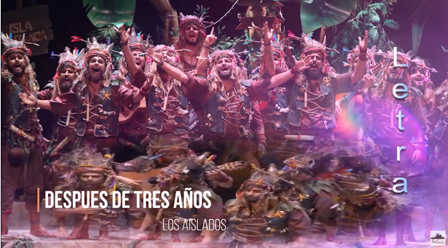 👬Pasodoble "Después de tres años" 🌴 Comparsa "Los Aislados" con Letra (2020)