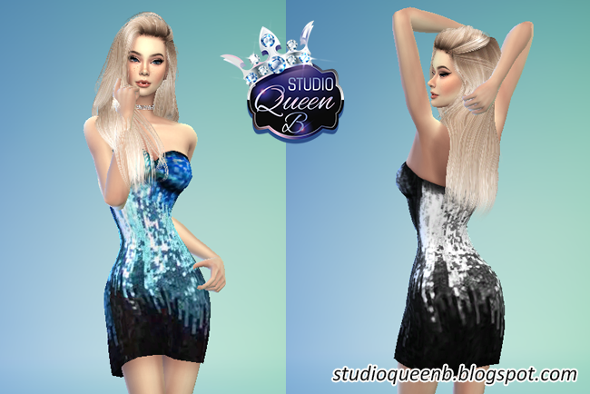 The Sims 4 CC - Party Dress 02