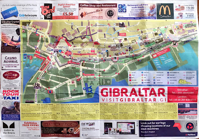 Gibraltar and Gibraltar Nature Reserve, Upper Rock Brochuress and Maps