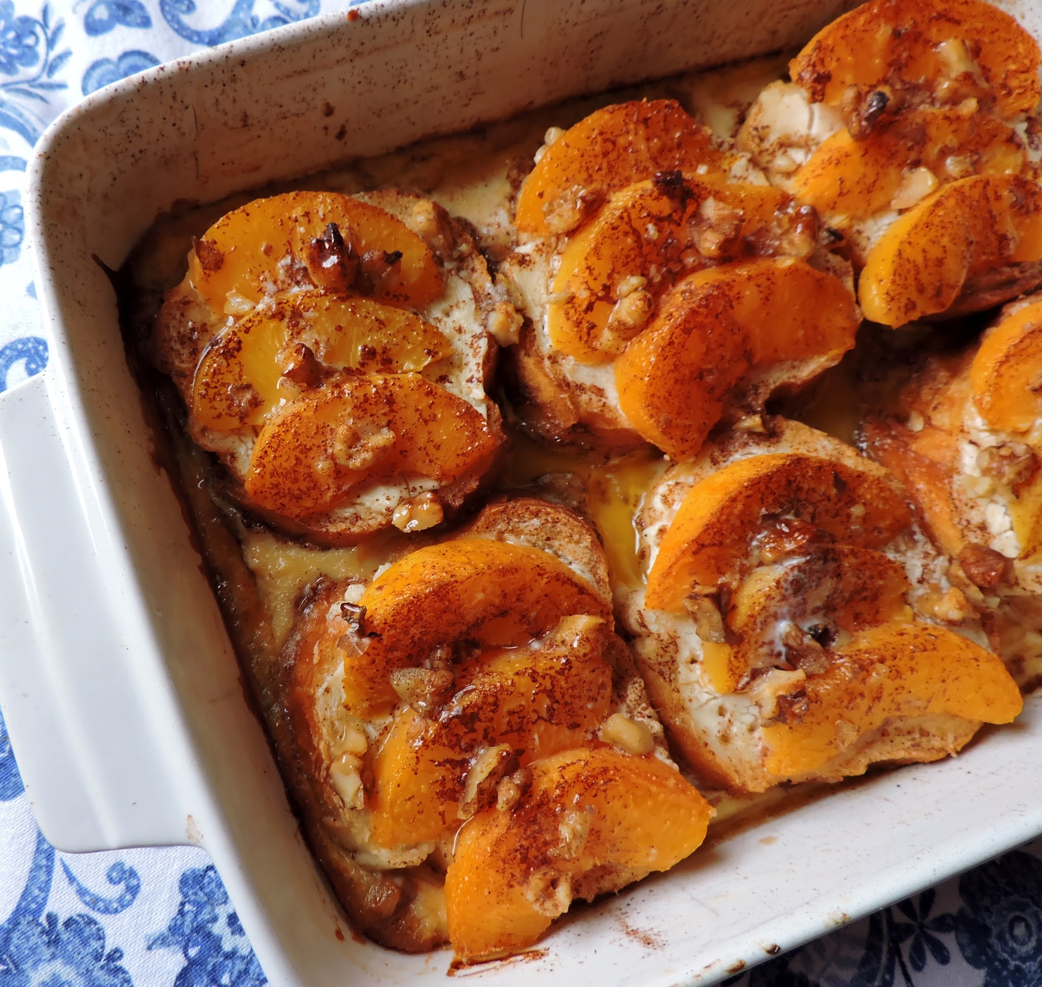 Peaches & Cream French Toast The English Kitchen