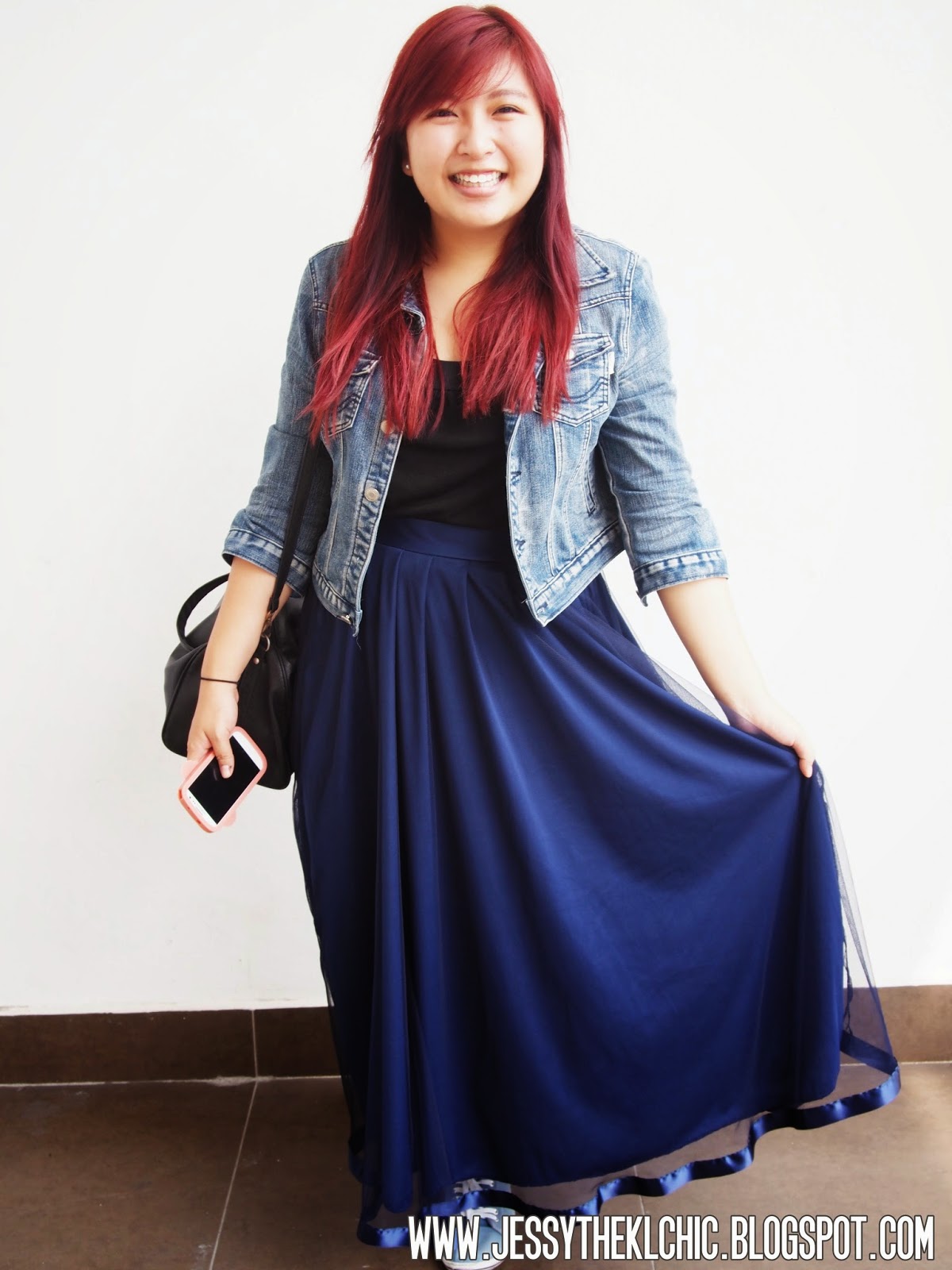 OOTD: The Blues - Jessy The KL Chic - Malaysia Food, Fashion, Events ...